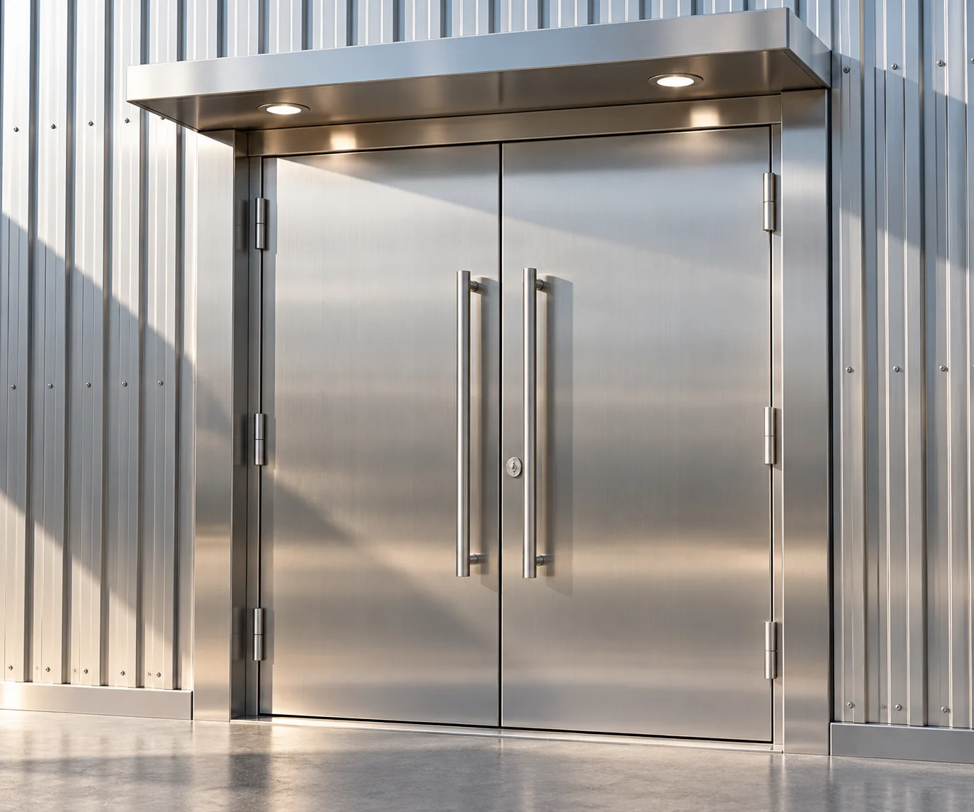 Steel door detail 4