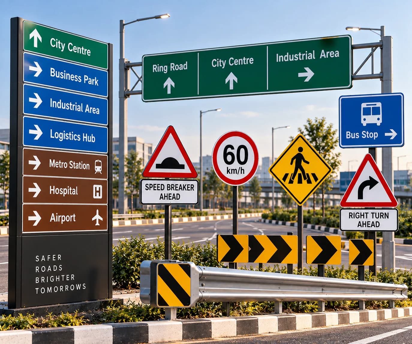 Traffic and safety signboard 5